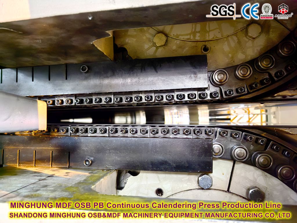 MINGHUNG osb pb sürekli takvim pres üretim hattı
