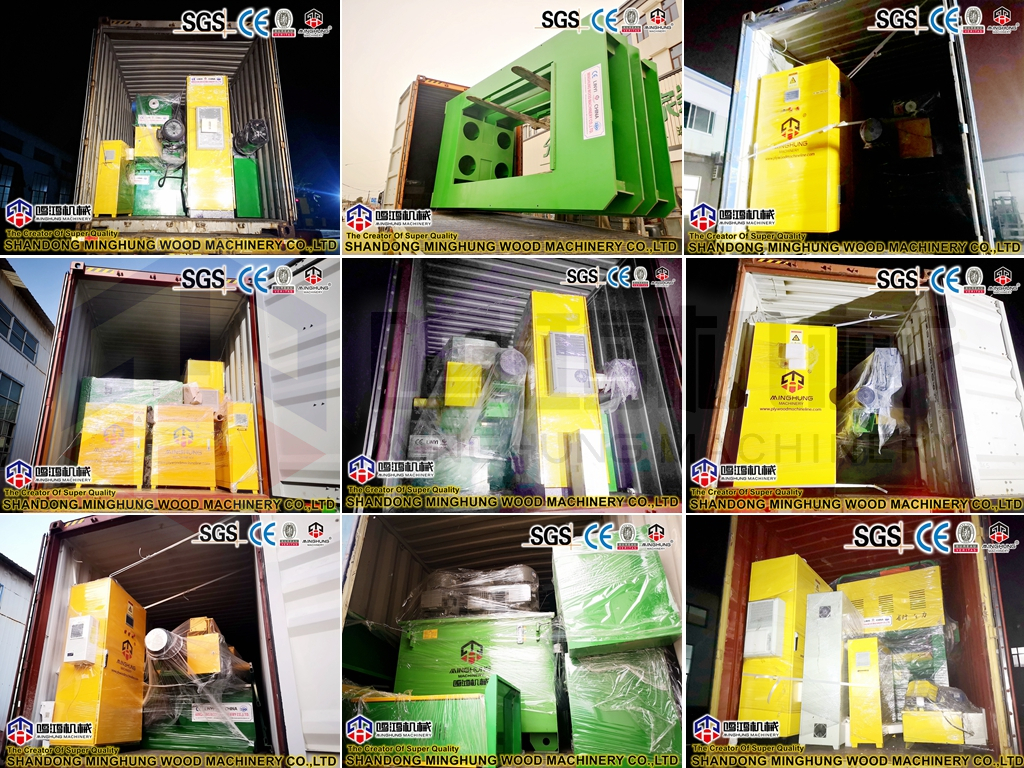 MINGHUNG KONTRPLAK MAKİNASI TESLİMATI