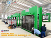 Ağaç İşleme Makineleri için 1220 * 2440mm Kontrplak Üretim Hattı