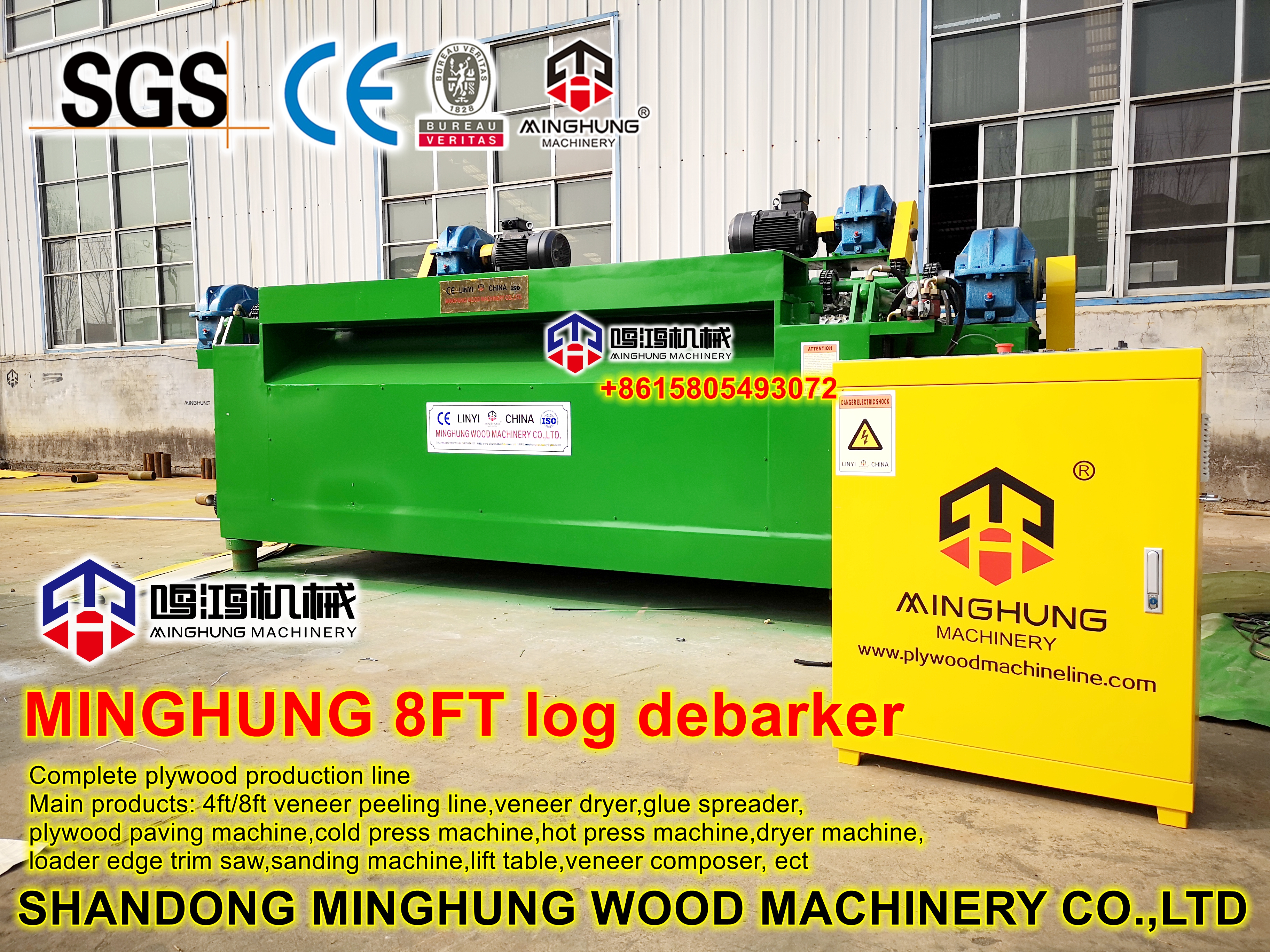 wood debarker kütük kabuk soyucu