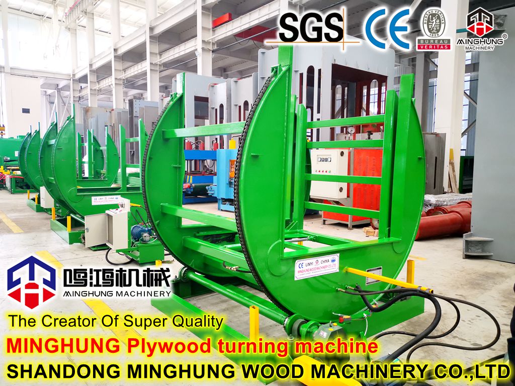 MINGHUNG makinesinden kontrplak dönüş makinesi