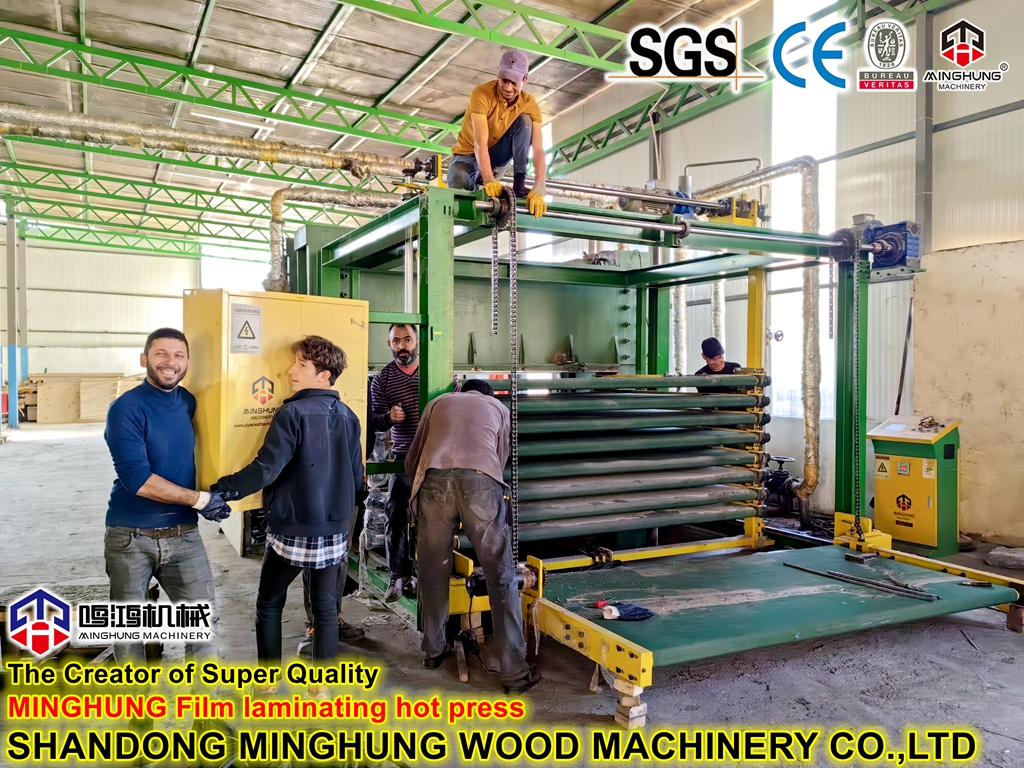 film laminasyon sıcak pres