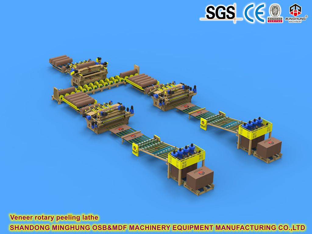 Kaplama döner soyma makinesi