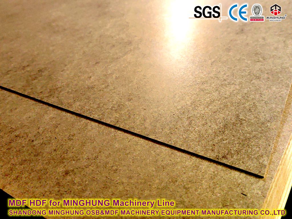 MINGHUNG makine hattı için HDF MDF