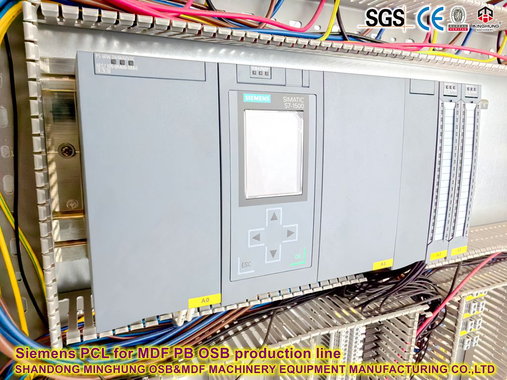 MDF PB OSB üretim hattı için Siemens plc