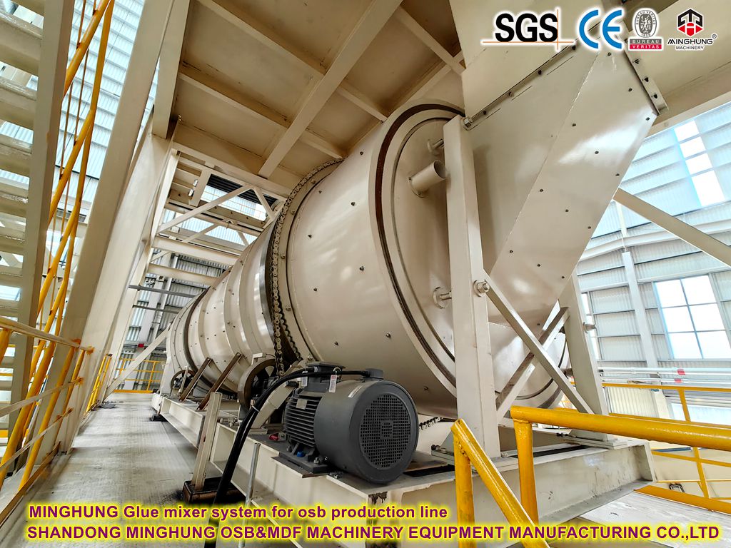 MINGHUNG LOSB üretim hattı için yapıştırıcı kontrol sistemi